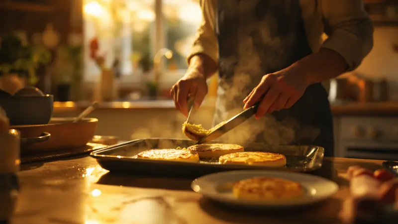 Ani hranolky, ani lupienky: tento recept na pečené zemiakové placky je chrumkavý, ľahký a hotový za iba 10 minút.